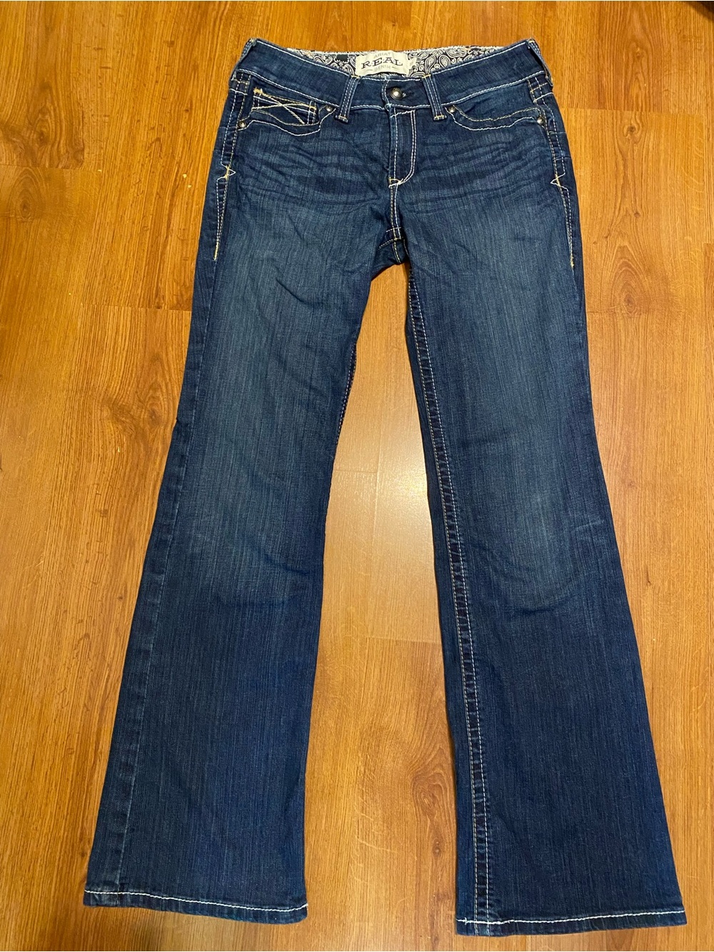 Ariat Real Denim Dark Blue Bootcut Women's Jeans